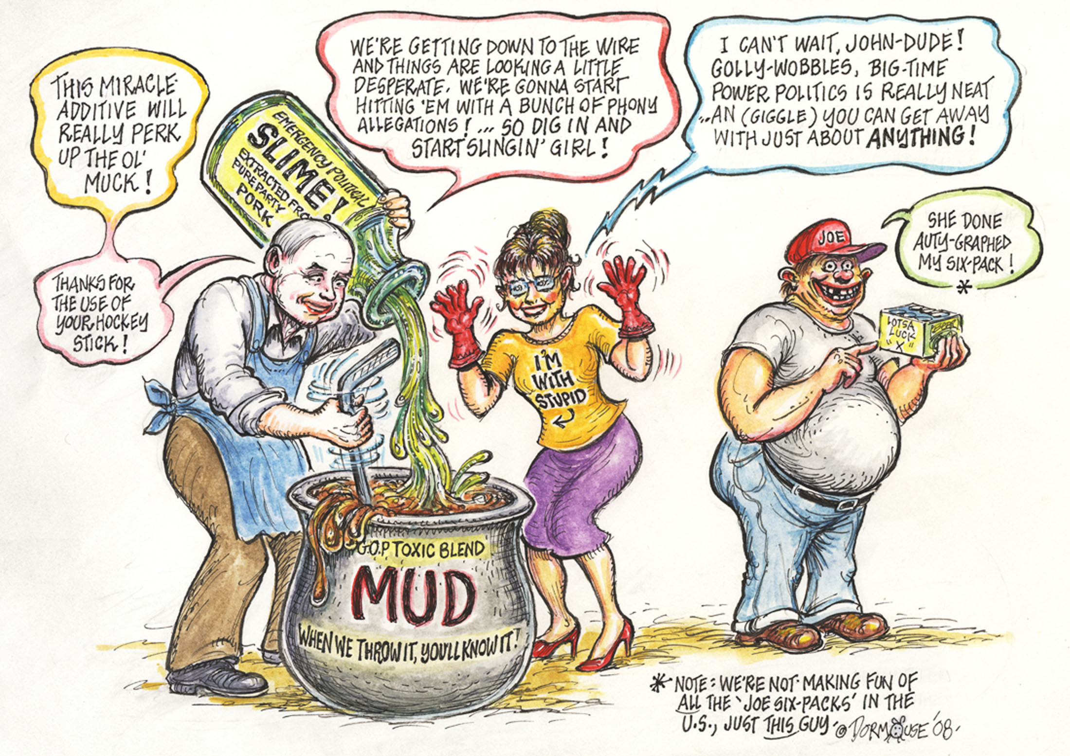 McCain - Palin Cartoon